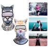 2 шт., подушка для лица в виде лыжной балаклавы для кошек, 3D-подставка для ушей, подушка для лица животного для бара, музыкальных фестивалей, вечеринок на Хэллоуин, мероприятий на свежем воздухе