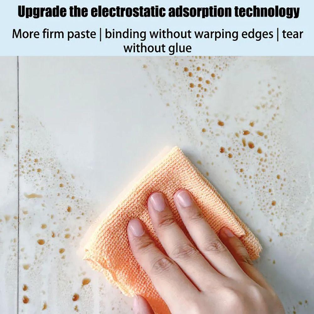 Electrostatic Adsorption Wall Protector Film Oil Proof Electrostatic Adhesion Sticker Kitchen