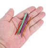 17pcs Aluminum Yarn Needles Multicolor Tapestry Needles Durable Weaving Needles  For Crocheting