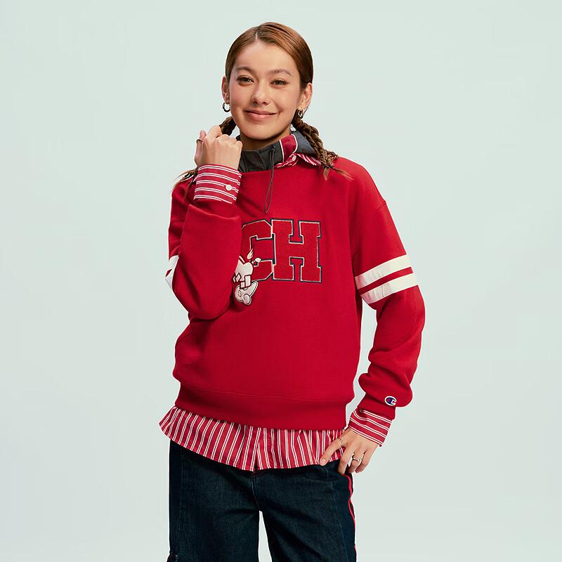 Champion Женская толстовка с круглым вырезом серии «Год Лошади»