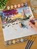 Painting By Numbers Pictures To Paint - France Wonderful Paris 50X40Cm