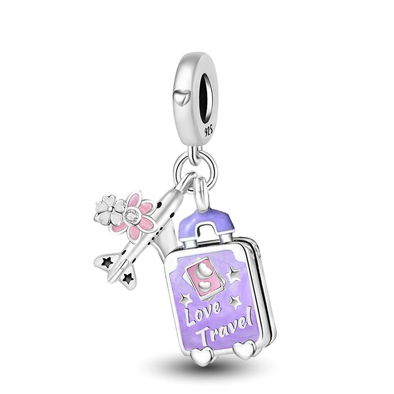 Медные шармы-подвески в виде кролика и бабочки для духов, подходят для изготовления браслетов и ожерелий своими руками, подарок из высококачественной изысканной бижутерии