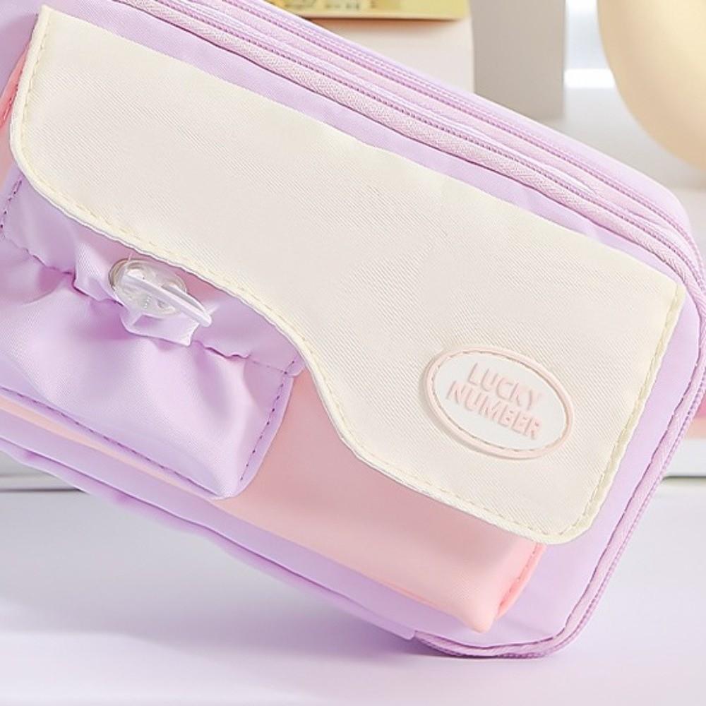 Cosmetic Storage Stationery Storage Bag Large Capacity Pen Pencil Case Student