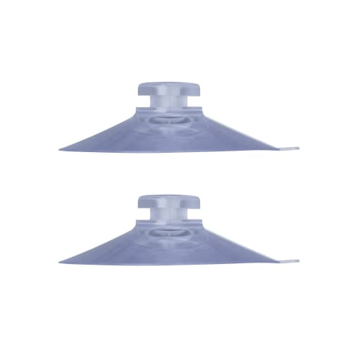LEC Spare Suction Cups No. 4 (2-Pack) with Support Plate, Weight Capacity: 500g (H00508)