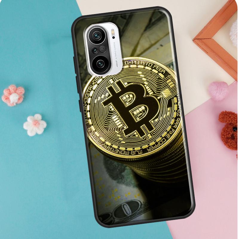 Чехол с биткойнами для POCO M3 M4 F1 F2 F3 X4 GT X3 Pro, чехол для Xiaomi 11T 10T 12 Pro 12X Mi 11 Lite