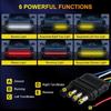60 Inch Truck Tailgate Light Bar Triple Row LED Tailgate Light Strip with Brake Reverse Sequential Turning Signals Strobe Lights