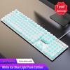 USB-клавиатура в панк-стиле с механическими клавишами для игр и офиса