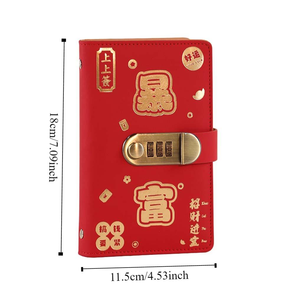 Кошелек для хранения сбережений Папка для денег с кодовым замком Книга учета Планировщик-органайзер Семейный