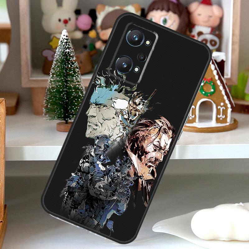 Чехол Metal Gear Solid для OPPO Realme C55 C35 C33 C31 C30 C25 C21Y C11 GT Neo 5 3T 2T Realme 10 9 11 Pro Plus