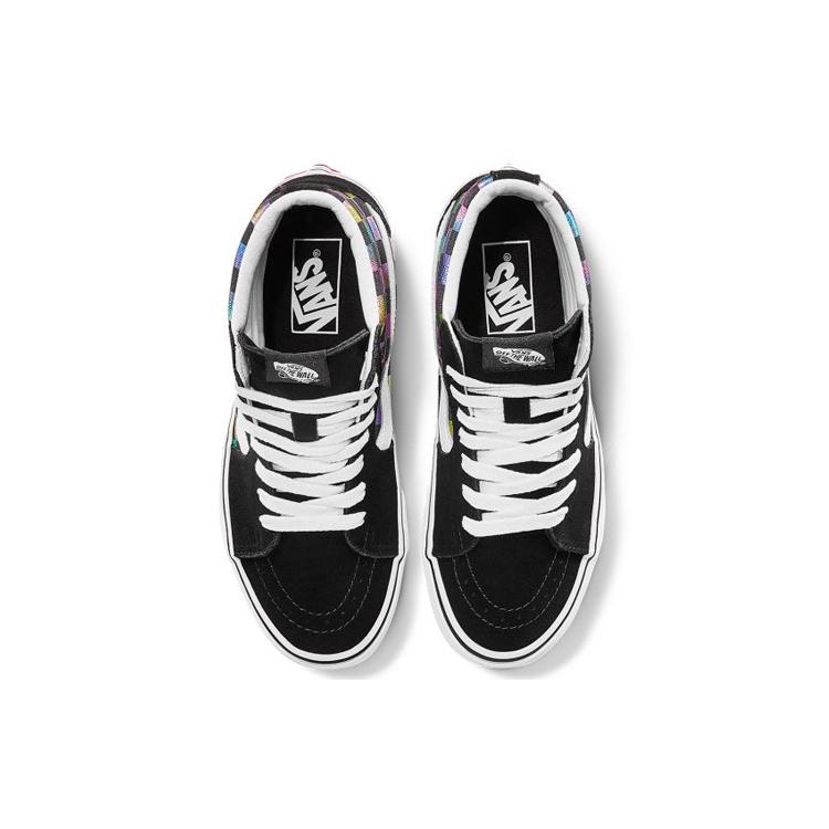 (WMNS) Vans SK8-HI 'Iridescent Checkerboard' Women's VN0A4BV6SRY