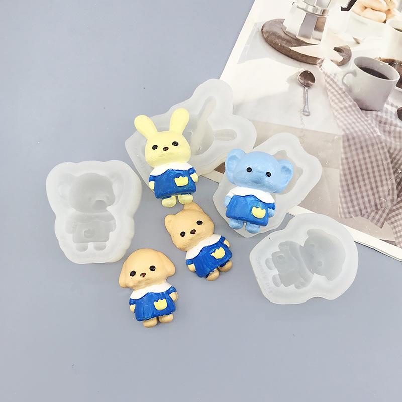 Silicone Resin Molds: Sylvanian Families School Uniform Animal Series