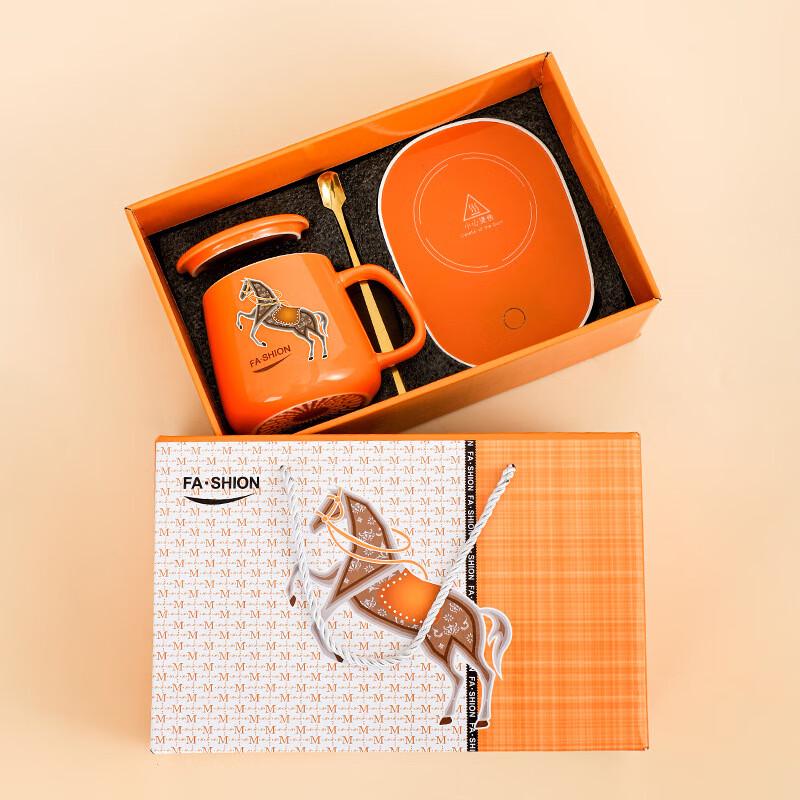 Tuoqiao Cartoon Little Bear Thermostatic Mug Set