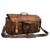 Handmade Leather Duffle Overnight Bag Leather Luggage Travel Bag Weekend Holiday