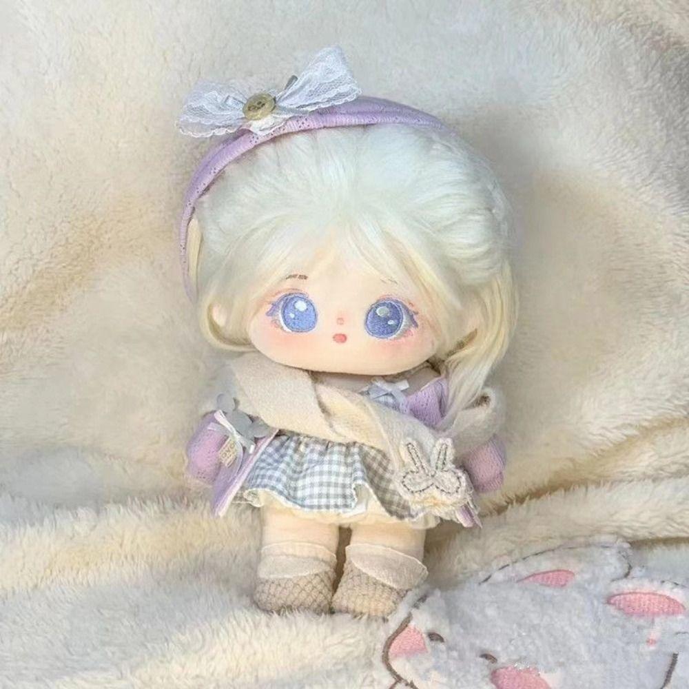 Красивая одежда для 20-сантиметровой хлопковой куклы, модная толстовка, трендовый K-pop наряд для плюшевых кукол