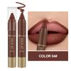 Fit Colors 6 Цветов Шоколадный Карандаш для Губ Помада-Ручка, Водостойкий Матовый Нюдово-Коричневый Карандаш для Губ, Стойкий Нерастекающийся Макияж для Контурирования Губ