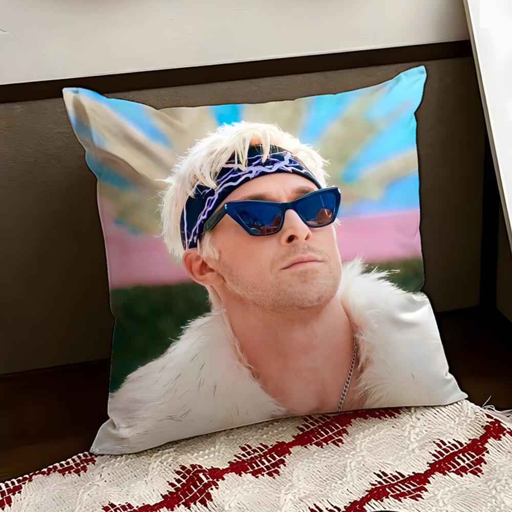 Singer RRyan Gosling Cushion Cover Reversible Soft Durable Pillow Cover Home Car MultiScene Use for Daily Comfort