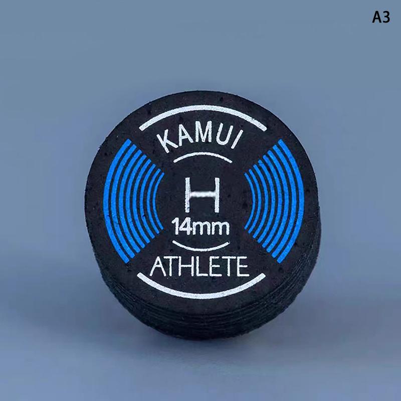 1 шт. S/M/H для игроков в пул 14 мм наконечник для снукерного кия Качество Пул Бильярд Кожа Девятка Жесткий Мягкий Наконечник