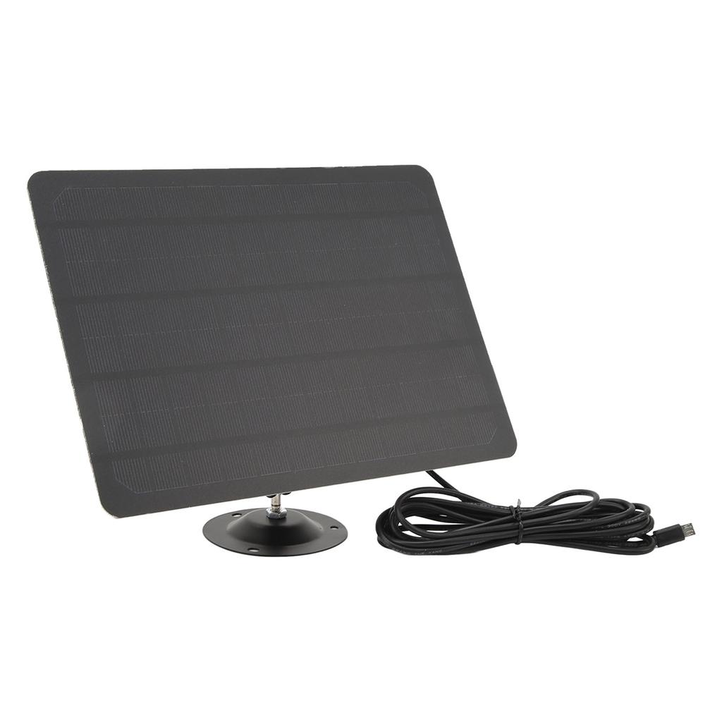 RV Solar Panel Mono High Effcient Solar Battery Charger Panel with Bracket 3 Meters Charging Cable