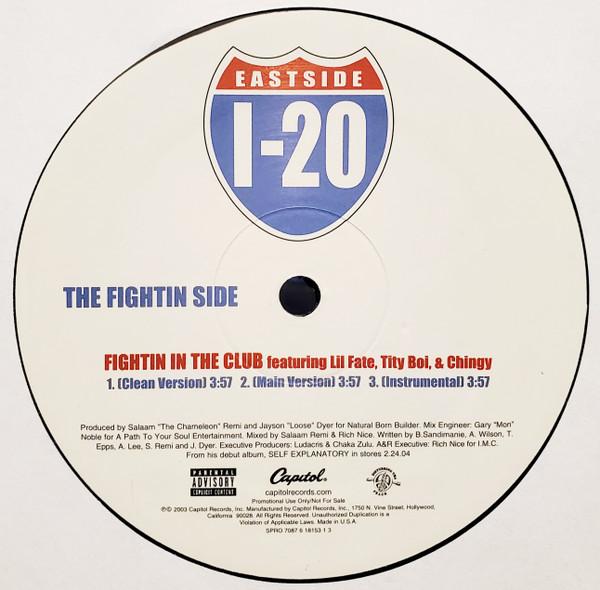12-дюймовая пластинка I-20 - Fightin In The Club SPRO18153 Capitol Records 2003 США Рэп и хип-хоп/R&B Б/У