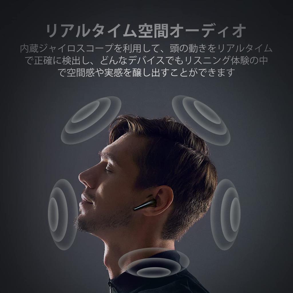 1MORE Aero Wireless Active Noise Outside Sound Capture Bluetooth AAC Detachable IPX5 Canal Wireless Call Automatic Pairing Earphones, Cancellation,