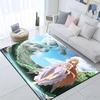 Hot Anime SAO Sword Art Online Modern House Living Room Floor Matte Bedroom Carpet Poster Mat Pattern Decorative Square Rug Gift