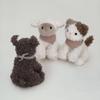 Interactive Farm Animals Plush Toy Cat Lamb Curly Haired Dog Doll  Birthday Parties