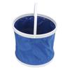 Collapsible Fishing Bucket Multifunction Thickened Waterproof Coating Foldable Bucket for Outdoor Fishing Car