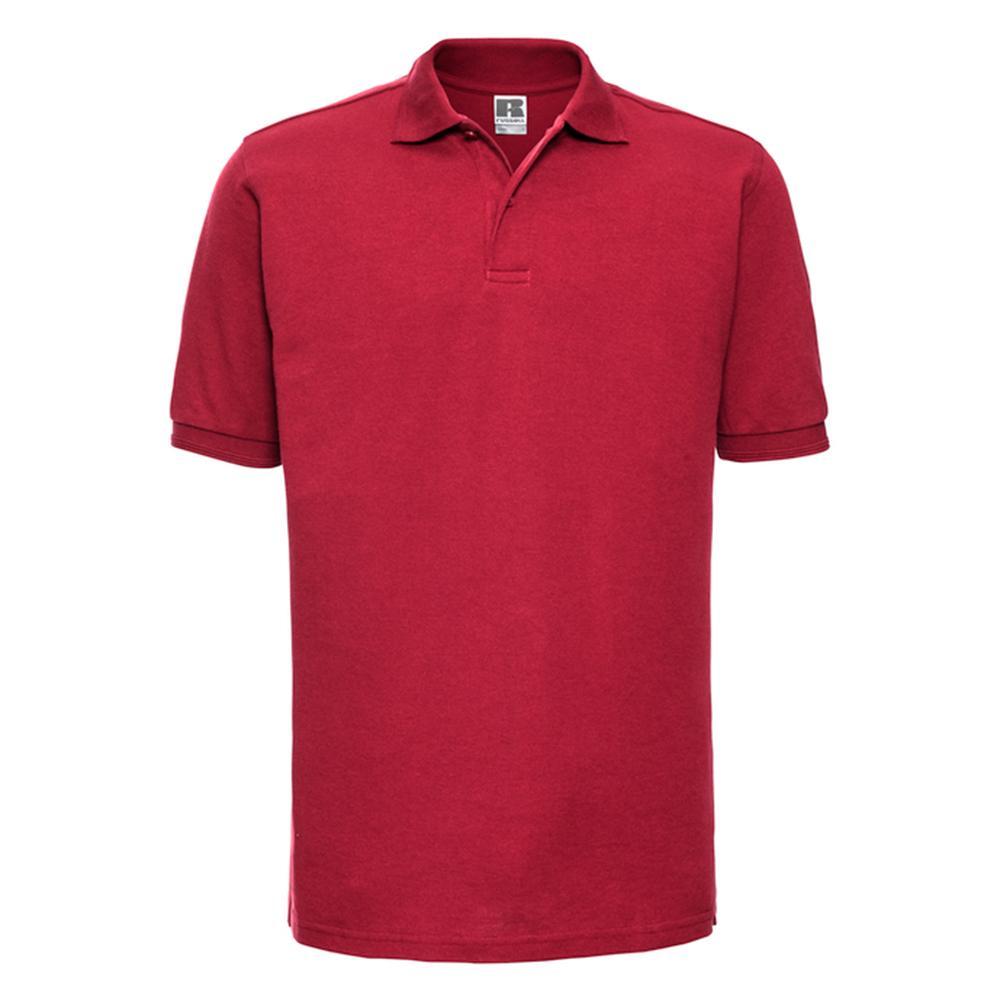 Russell Mens Polycotton Hardwearing Polo Shirt