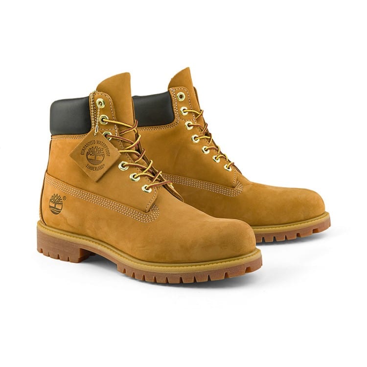 Timberland ПРЕМИУМ Короткие уличные ботинки Высокие мужские Пшеничные TB010061W