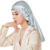 Silk Night Cap Silk Cap Cylindrical Design No Shedding Until Morning Silk Silk Night Cap For Long Hair Hair Cap Prevents Split Ends and Bedhead For