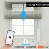 Умный электрический мотор для штор Tuya Zigbee, цепь, рулонные шторы, шнур, система переключателей для штор с бусинами для голосового управления Alexa, Google Home
