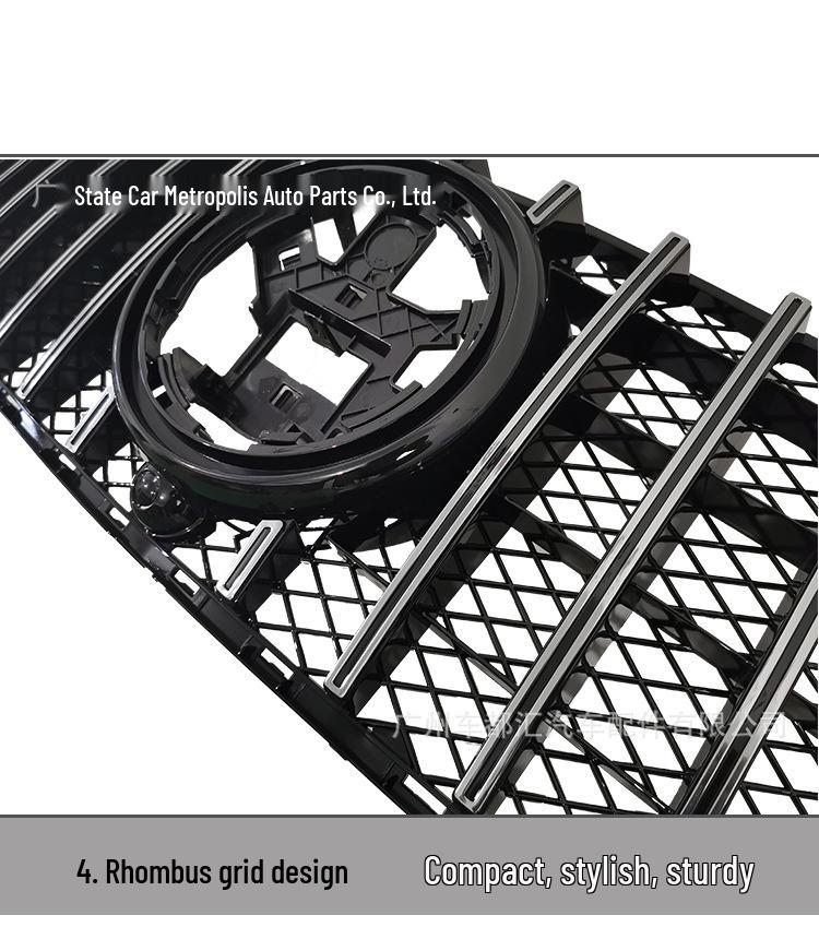 Compatible Vertical Bar Grille for 2020 GLE300, 450, 350, 400, GLE53 AMG, GT