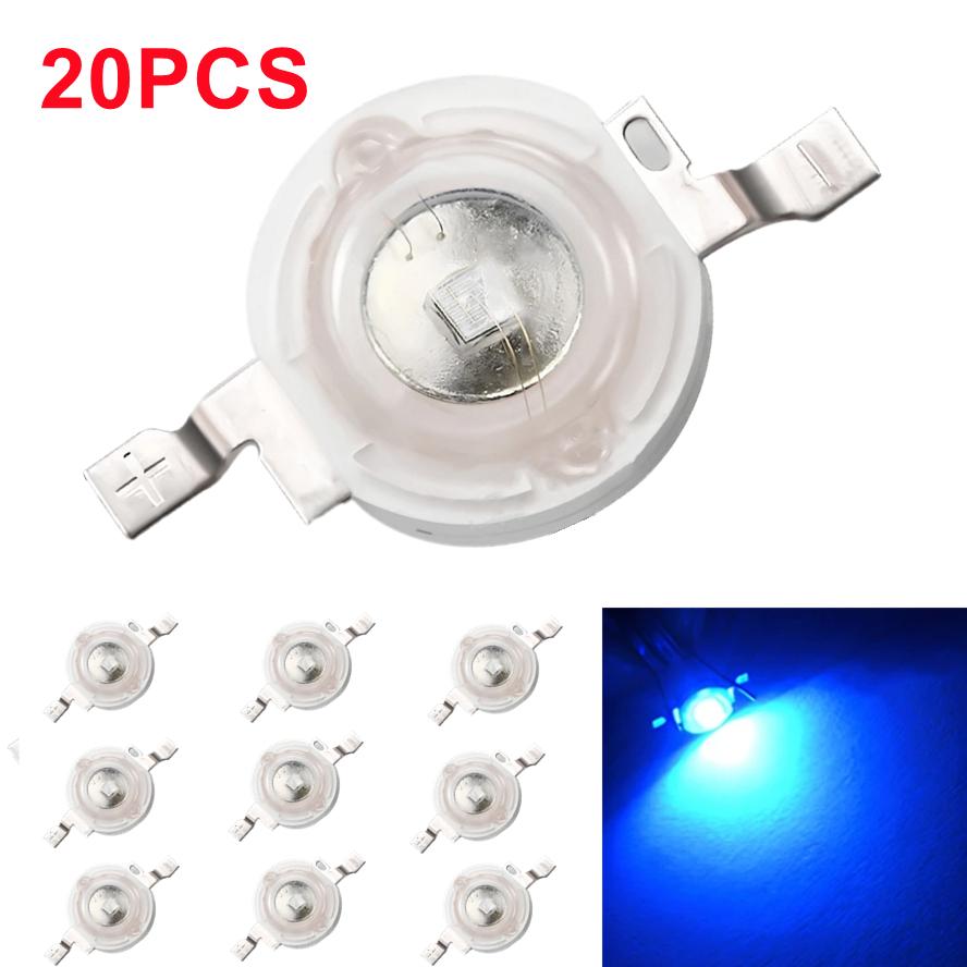 20 pcs High Power LED Chip Lamp Bulb 2.1V-3.6V 110-120LM Bead Line Emitter Diode SMD IC LED Lamp DIY Led Light Home Decoration