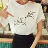 T Shirt Anime Women's T-shirt Short Sleeve The Little Prince Tee Women Harajuku Tshirt Girl Clothing