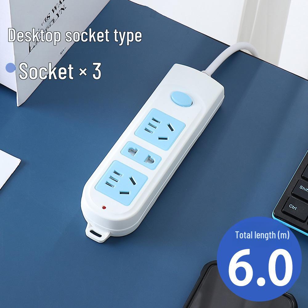 Умный многофункциональный высокомощный многогнездовой проводной переходник