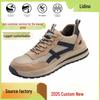 Men's Safety Shoes - Anti-Smash, Anti-Puncture, Breathable, Lightweight, Soft Mesh Work Sneakers.