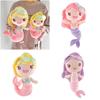 Beautiful Mermaid Princess Stuffed Animal Toy With Vibrant Colors