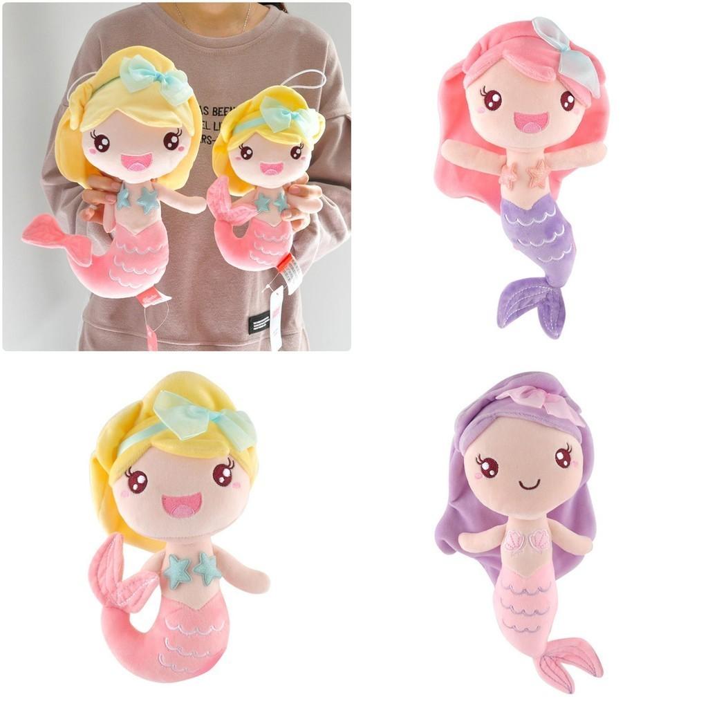 Beautiful Mermaid Princess Stuffed Animal Toy With Vibrant Colors