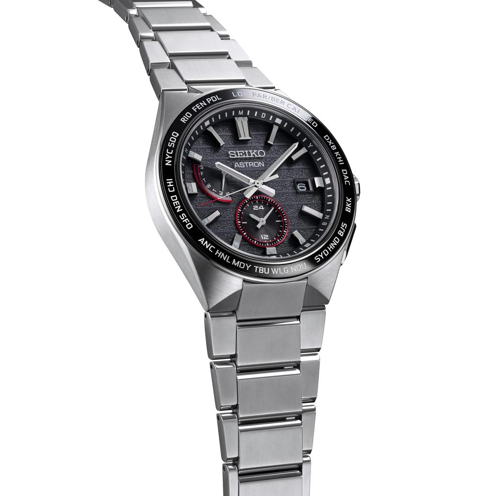[Seiko Watch] Men's Astron NEXTER JAL 70th Anniversary Limited Edition Silver Watch SBXY075