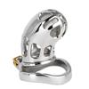 CB Chastity Lock for Men Stainless Steel Penis Cage Adult Sex Toy Cock Cage Cockring BDSM Slave  Fetish Chastity Cuckold
