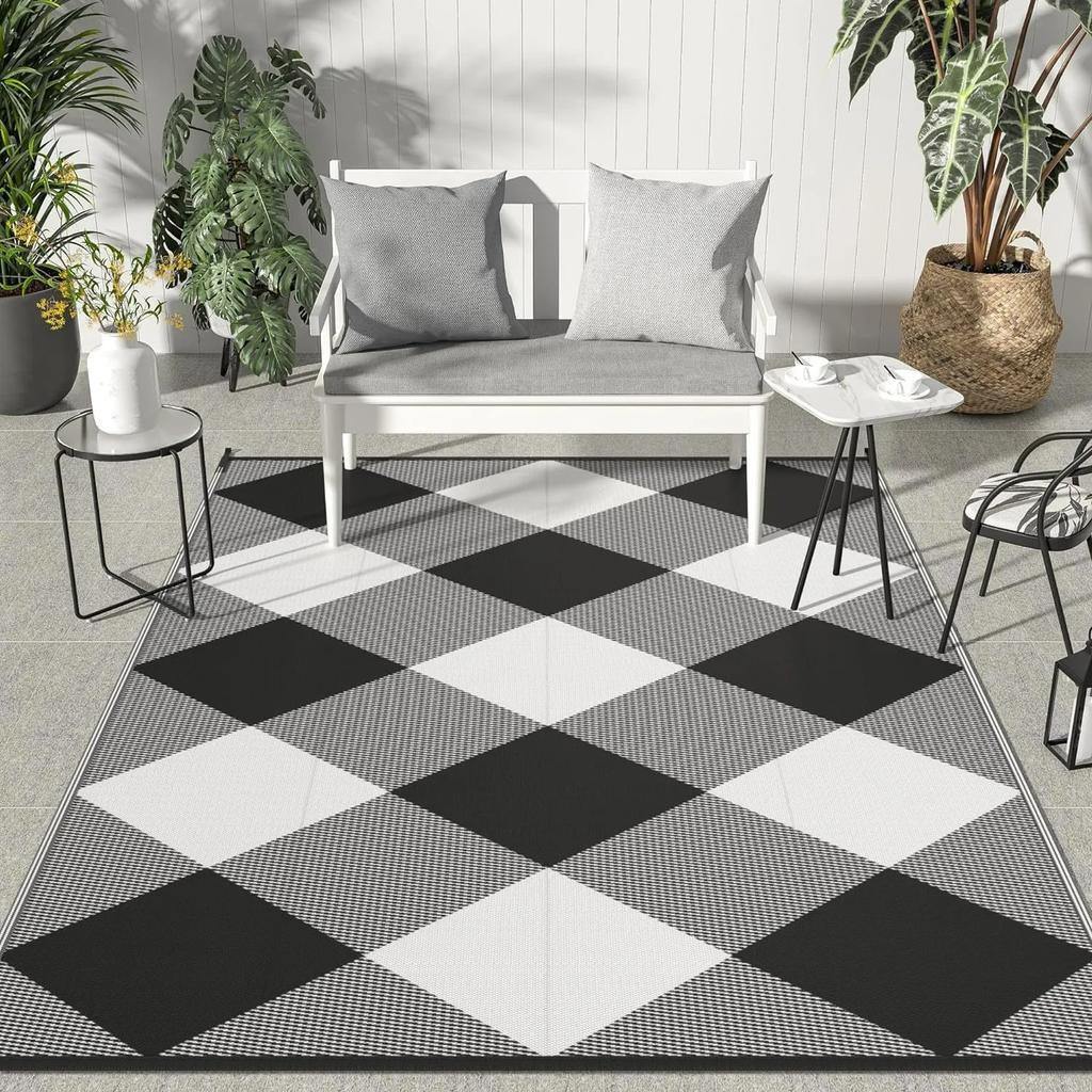 VIKAMA Outdoor Carpet Camping And Picnic Moisture-Proof And Easy-To-Clean Floor Mat Washable Decorative Carpet Home Decoration