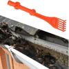 Rake Roof Leaf Helper Gardening Tool Efficient Compact Gutter Cleaning Garden Leaf Remover For Roofs Leaves Gutters