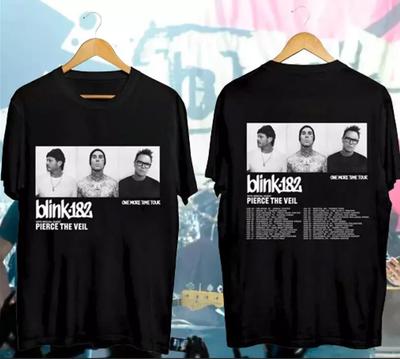 Blink 182 One More Time 2024 Tour T- Shirt Band Band One Fan Gift Concert