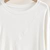 Shop   Women Loose FiT Long Sleeve CuTouT SliT T shirT Wld Wsh Sis804