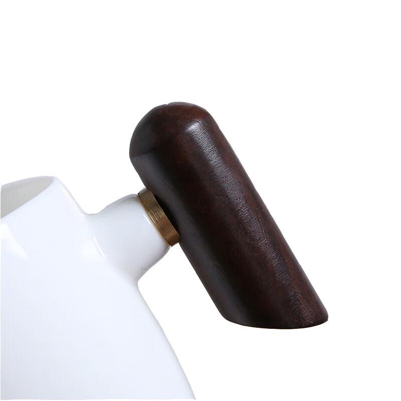 Chaxun Mutton Fat Jade White Porcelain Portable Tea Set