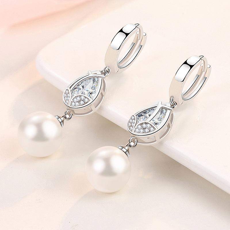 Серьги-капли Lindon из медного сплава с цирконием, серьги-капли для женщин, подарки на свадьбу