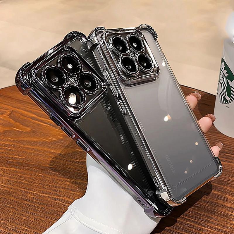 Чехол для Motorola Moto Edge 60 Edge60 Edge 50 Fusion Pro Neo Задняя крышка Гальванизированный Прозрачный Силиконовый Ударопрочный Бампер