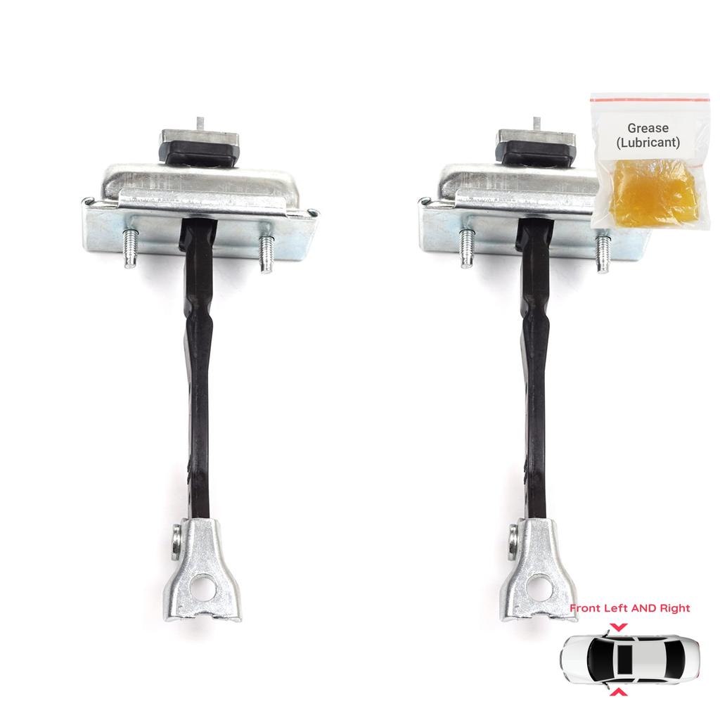 BDP1242-1 2 Pieces Front Left AND Right Door Catch Hinge Brake Stop Check Strap Limiter for Vauxhall Opel Zafira Tourer C P12 2011-2019 39045010