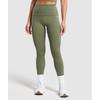 Gymshark Леггинсы Everyday Foldover Core Olive B1b7g Ecbg