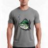 Largemouth Bass Cartoon TShirt Summer Casual Cotton Tee Oversized Streetwear Tops Vintage Graphic Print Unisex Unisex Women